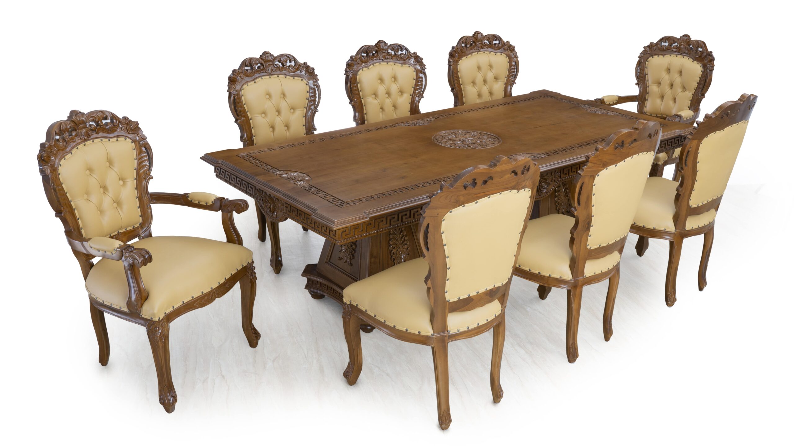 Teakwood Dining Table Sets - foamtech