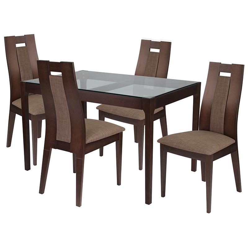 Wooden Top Dining Table Sets foamtech